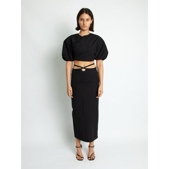 Christopher Esber Dresses & Skirts - Christopher Esber loophole tie skirt in black, AU6, NWT